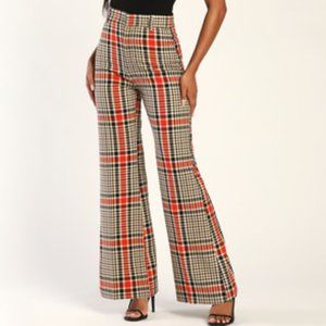 Free People Jules high waist flare pants size 12